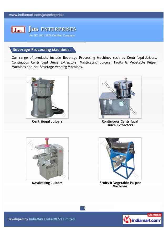 Jas Enterprises, Gujarat, Food Processing Machines