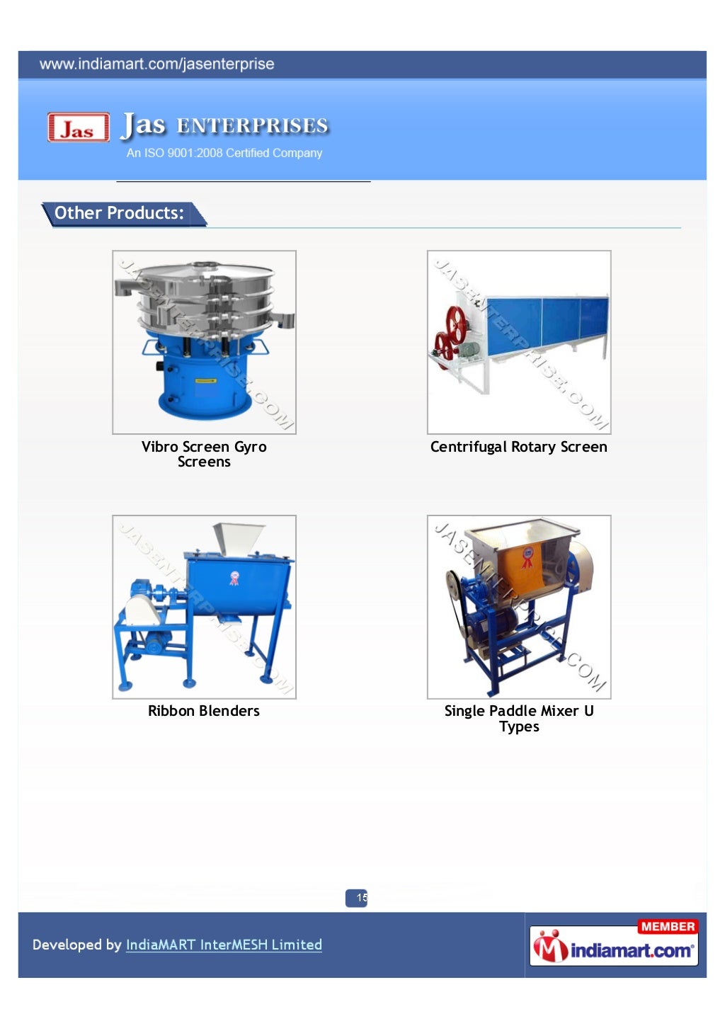 Jas Enterprises, Gujarat, Food Processing Machines