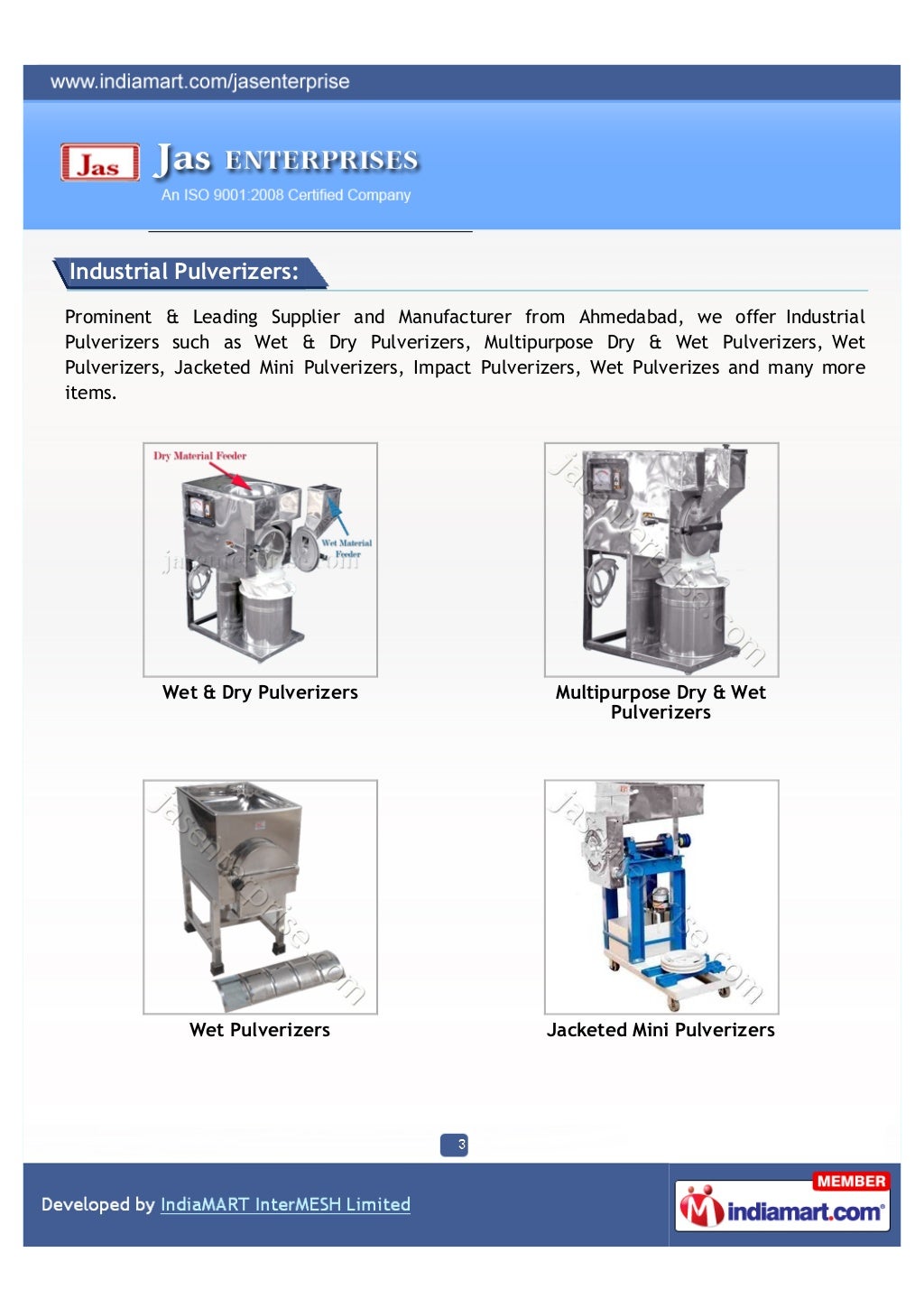 Jas Enterprises, Gujarat, Food Processing Machines