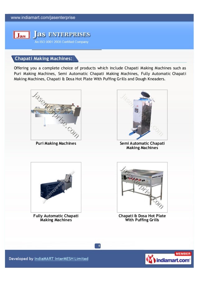 Jas Enterprises, Gujarat, Food Processing Machines