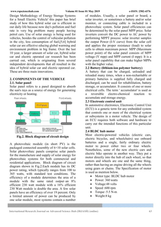 Optimal design and static simulation of a hybrid solar vehicle | PDF