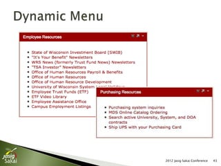 2012 Jasig Sakai Conference   43
 