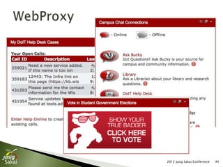 2012 Jasig Sakai Conference   44
 