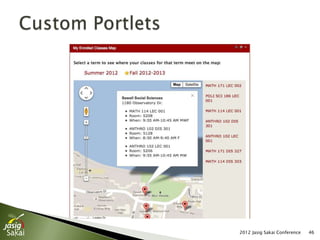 2012 Jasig Sakai Conference   46
 