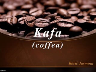 Kafa
(coffea)
Bešić Jasmina
 