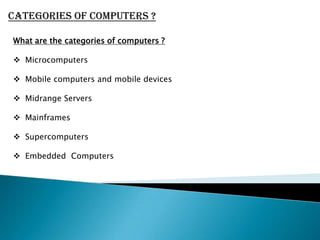 Network and the internet ?Why do users access the internet ?CommunicationInformationShoppingBanking and investingClassesEntertainment
