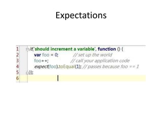 Expectations
 
