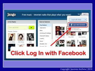 Click Log In with Facebook

 