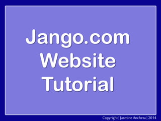 Jango.com
Website
Tutorial

 