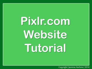 Pixlr.com
Website
Tutorial

 