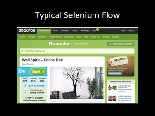 Typical Selenium Flow
