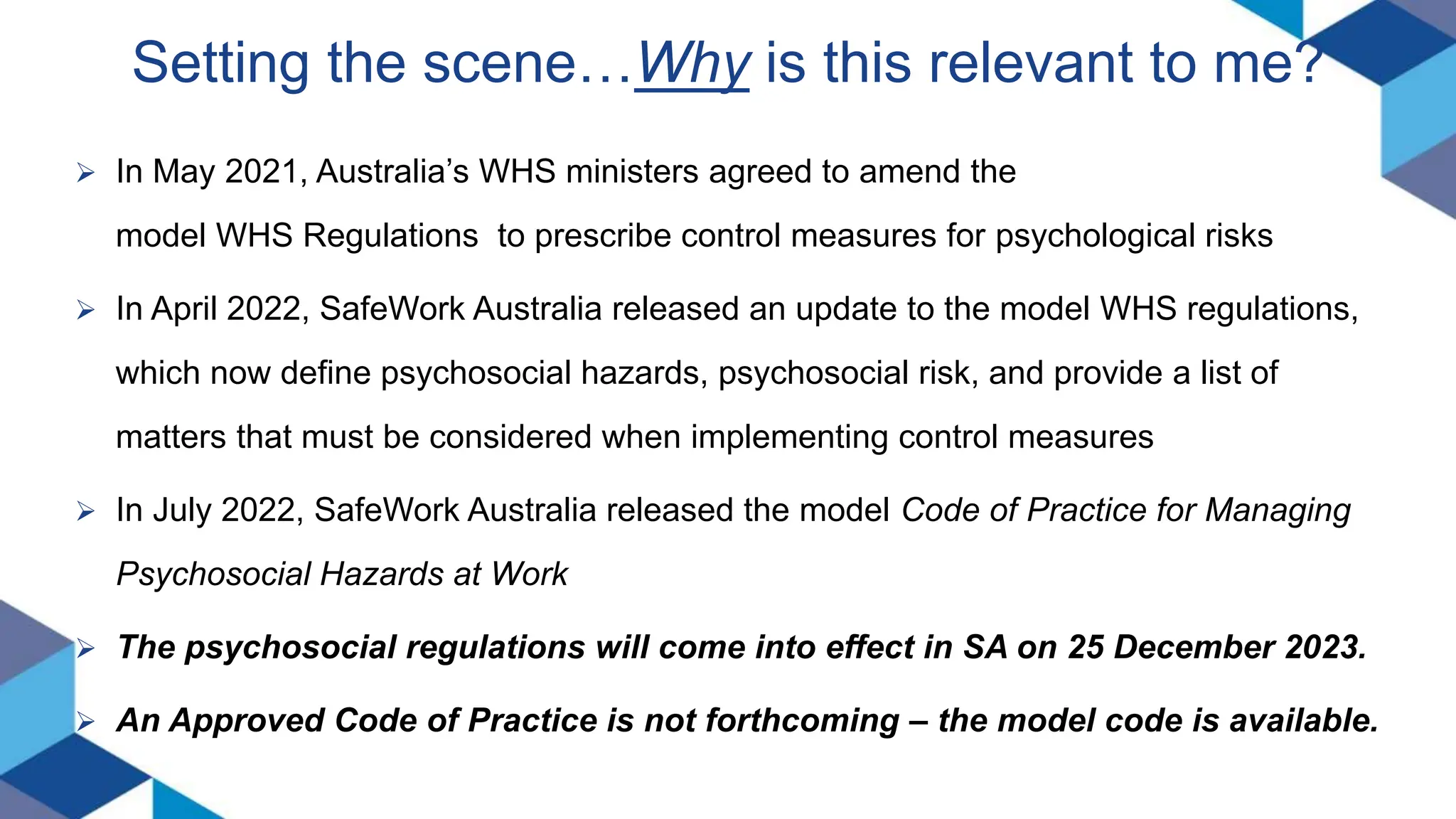 Psychosocial risk | PPTX