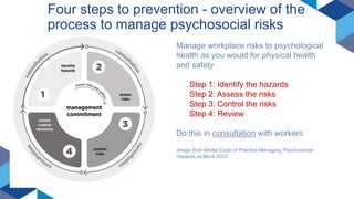 Psychosocial risk | PPTX
