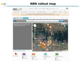 NBN rollout map
 
