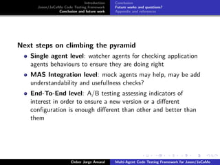 Jason code testing framework | PPT
