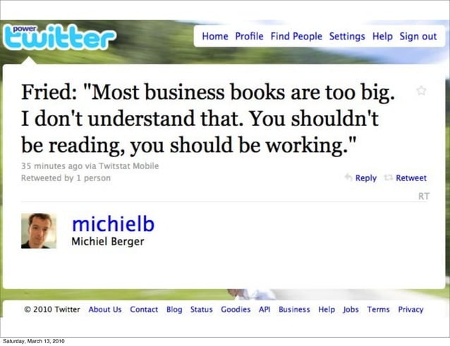 Jason Fried Rework | PPT