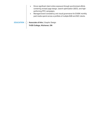 Experienced Creative Director Specializing in Brand Design and Digital ...