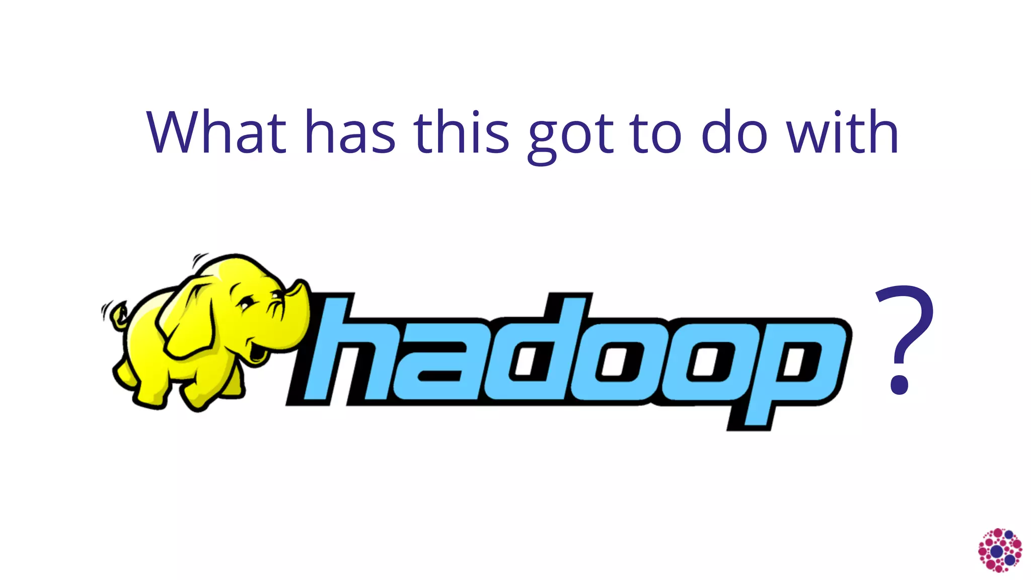 What has this got to do with
?
 