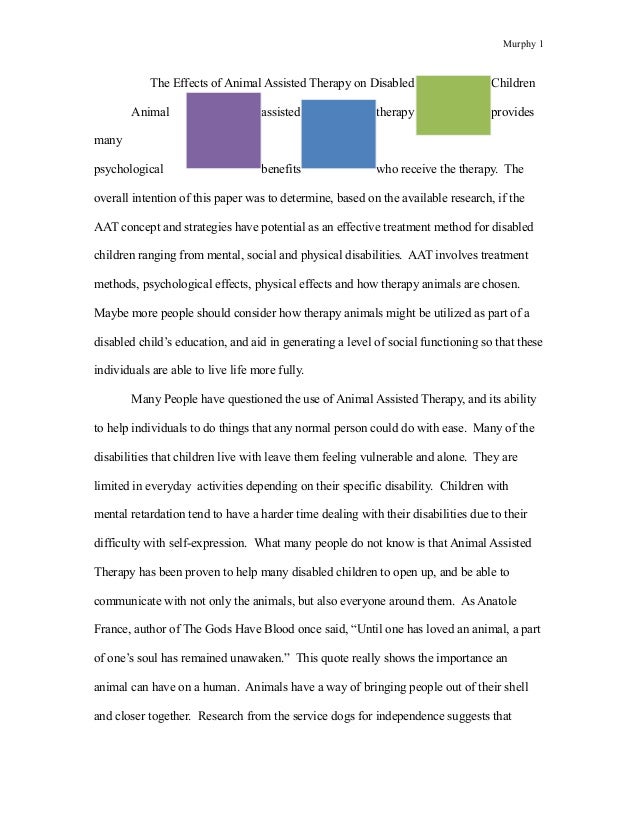 research paper on service dogs