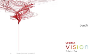 Lunch
Copyright © 2017 Veritas Technologies LLC.44
 