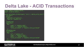 Near Real-Time Data Warehousing with Apache Spark and Delta Lake | PDF