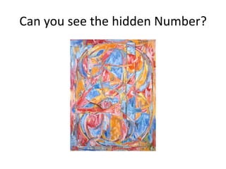 Can you see the hidden Number?