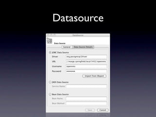Datasource
 