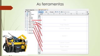As ferramentas
 