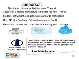 Jaspersoft Open Source Business Intelligence