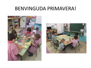 BENVINGUDA PRIMAVERA!