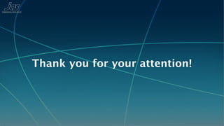 Thank you for your attention!
 