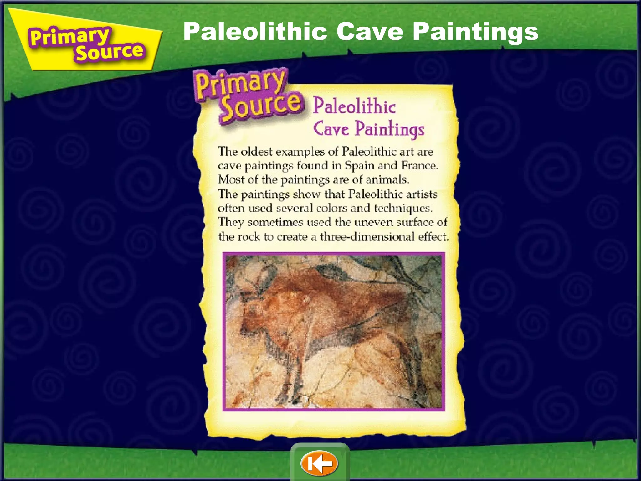 Paleolithic Cave Paintings 