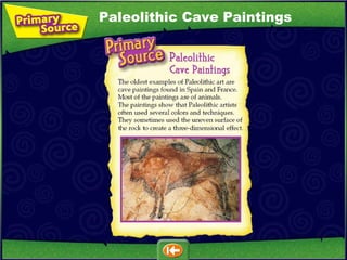 Paleolithic Cave Paintings 