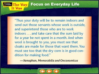 Focus on Everyday Life 