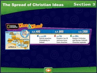 The Spread of Christian Ideas 