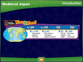 Medieval Japan Introduction 