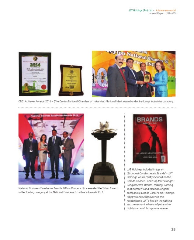 Jat Holdings Pvt Ltd Annual Report 14 15 Lowres 2