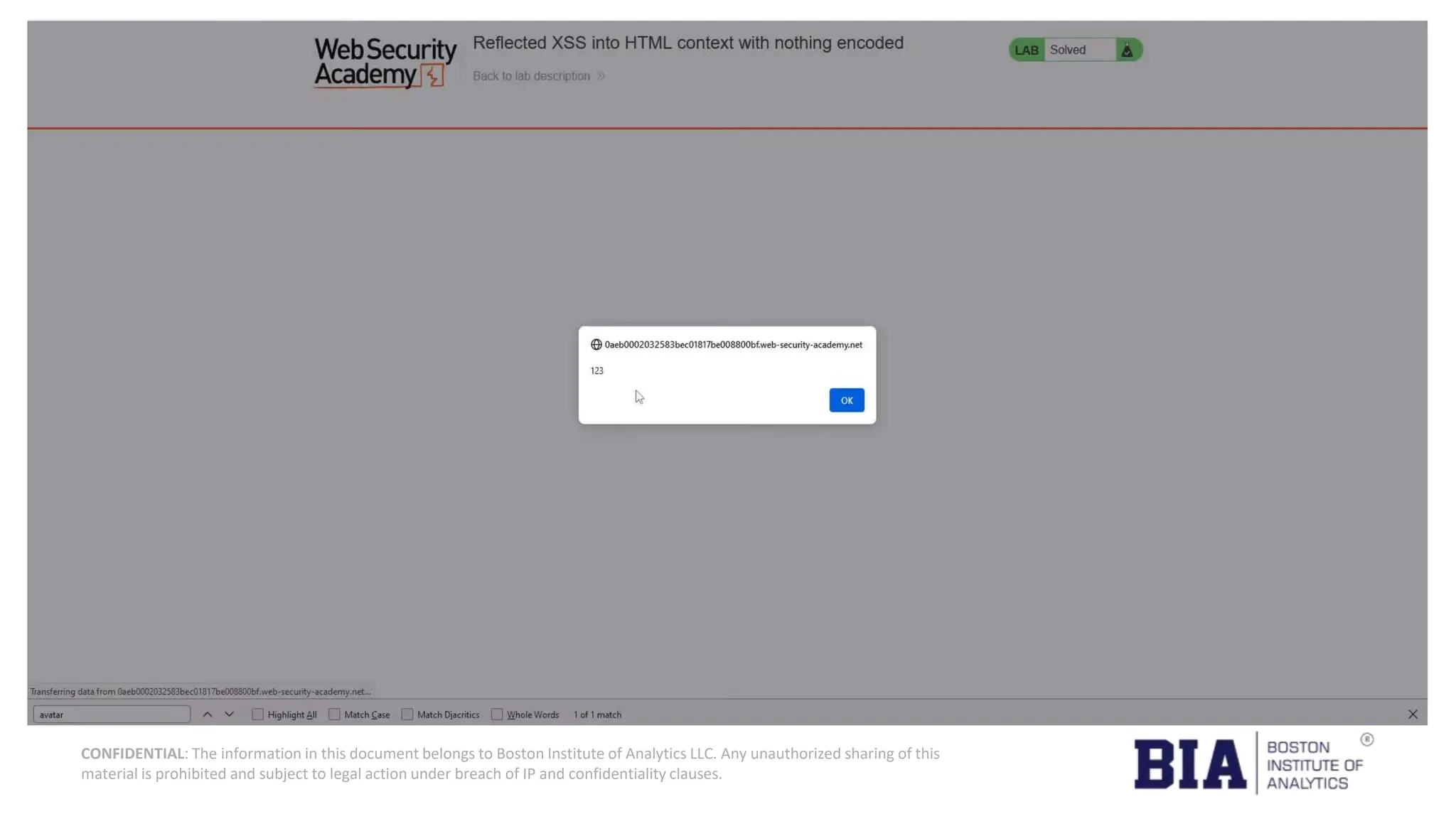 CONFIDENTIAL: The information in this document belongs to Boston Institute of Analytics LLC. Any unauthorized sharing of this material is prohibited and subject to legal action under breach of IP and confidentiality clauses. 