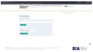CONFIDENTIAL: The information in this document belongs to Boston Institute of Analytics LLC. Any unauthorized sharing of this
material is prohibited and subject to legal action under breach of IP and confidentiality clauses.
 