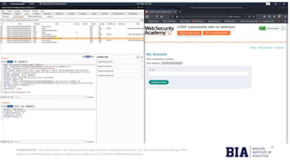 CONFIDENTIAL: The information in this document belongs to Boston Institute of Analytics LLC. Any unauthorized sharing of this
material is prohibited and subject to legal action under breach of IP and confidentiality clauses.
 