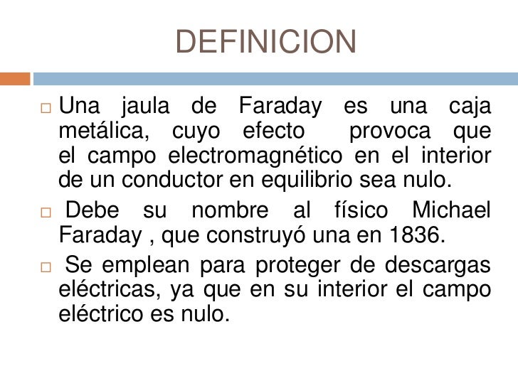 Jaula de faraday
