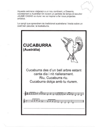 TREBALLS A L'ESCOLA SOBRE JAUME CASES