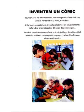 TREBALLS A L'ESCOLA SOBRE JAUME CASES