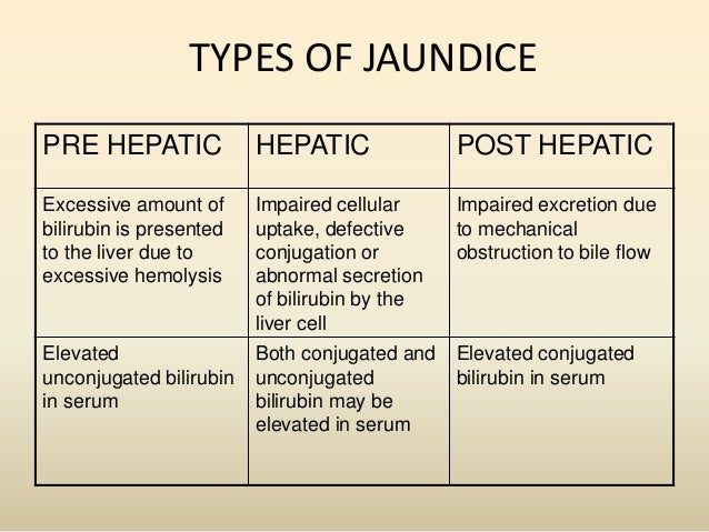 Pathophysiology Of Jaundice In Flow Chart