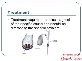 Treatment 
Treatment requires a precise diagnosis 
of the specific cause and should be 
directed to the specific problem 
Brought to you by 
 