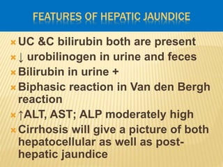 Liver function test and jaundice | PPTX