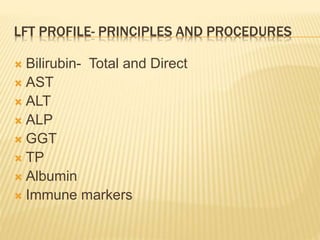 Liver function test and jaundice | PPTX