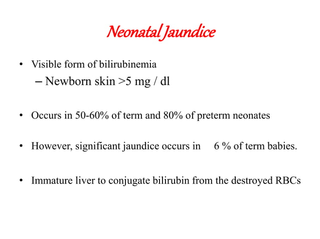 jaundice bsc nursing students ppt for teaching | PPT | Pregnancy