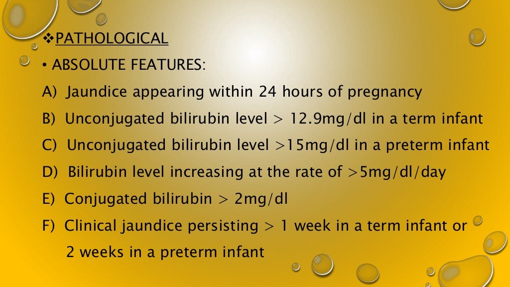 Jaundice in newborn