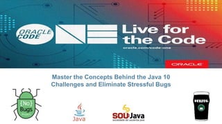Master the Concepts Behind the Java 10
Challenges and Eliminate Stressful Bugs
 